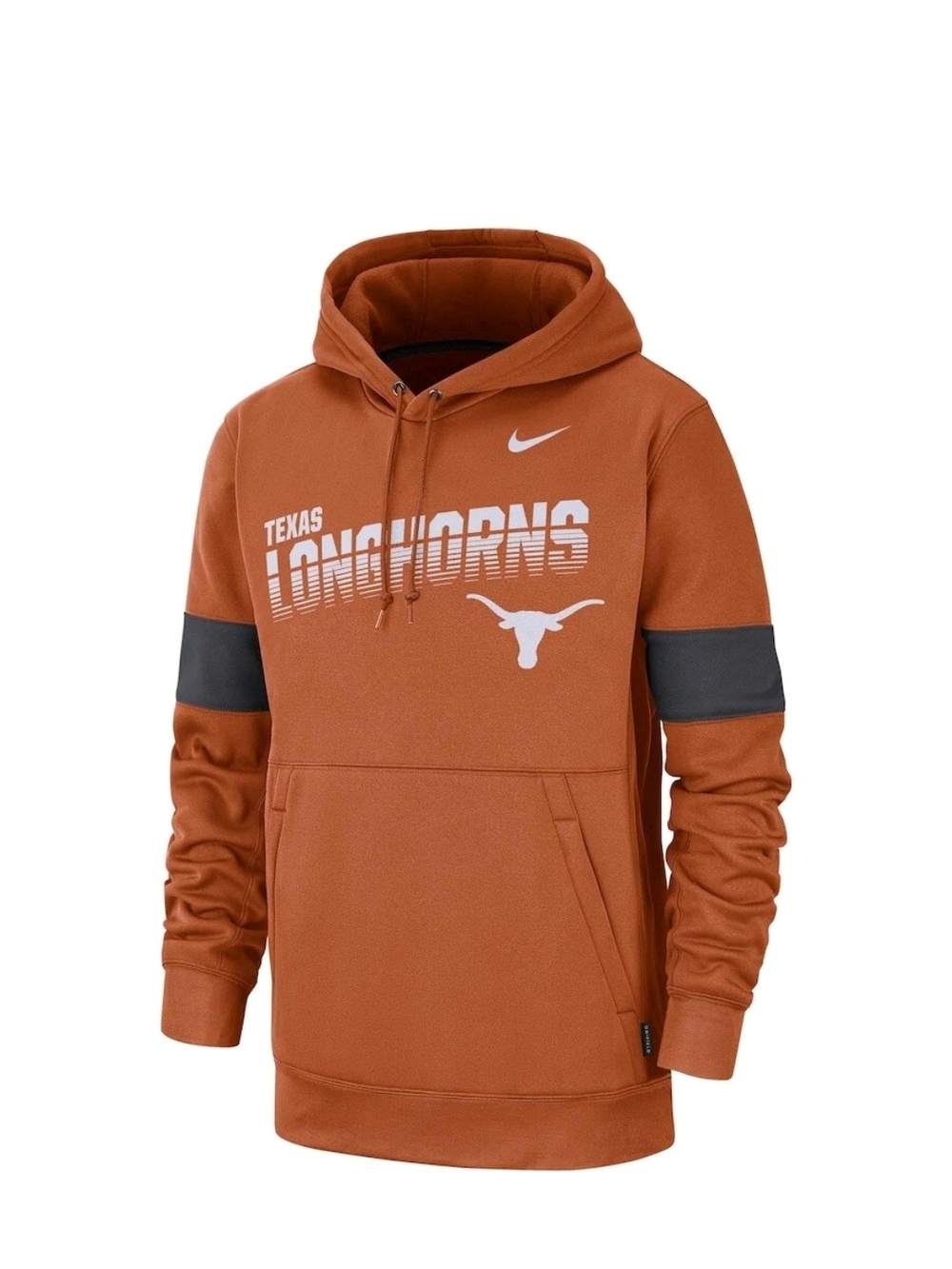 Nike UT Texas Longhorns Therma Pullover Hooded Sweatshirt (Orange) XL AR9045-802